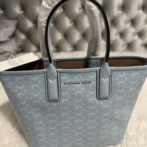 NWT: Michael‎ Kors Pale Ocean Jodie Tote